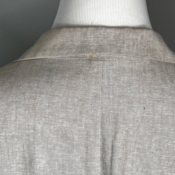Havanera Co. Tan Linen Cotton Sport Coat Size Large 42 - Picture 3 of 10